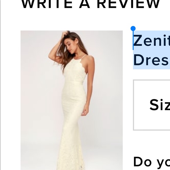 lulus zenith dress